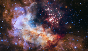 Star Cluster - a breeding ground for young stars - inspiration for students to reach for the stars